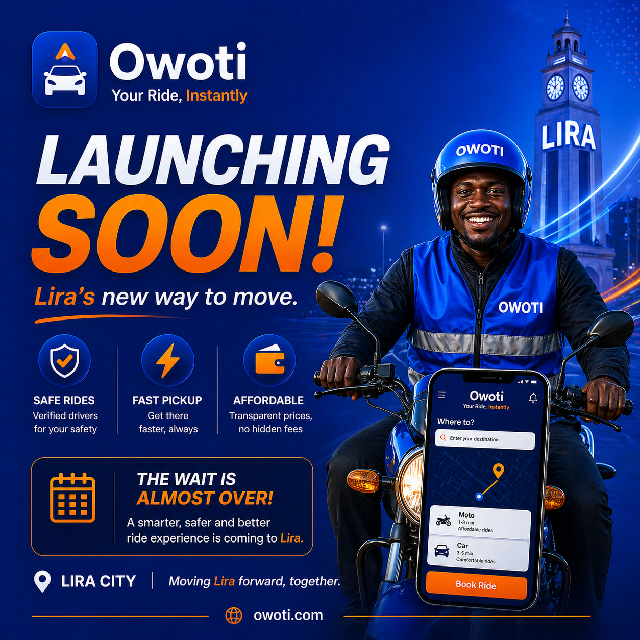 OWOTI is Coming Soon to Lira City